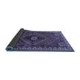 thumbnail image 2 of Ahgly Company Indoor Square Persian Blue Traditional Area Rugs, 8' Square, 2 of 4