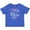 Royal Blue, variant on Inktastic Pink or Blue, Big Brother Loves You Footprints and Heart Boys Baby T-Shirt