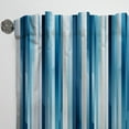 thumbnail image 4 of Designart "Striped Pattern With Blue Horizon Lines" Striped Modern Curtain, Striped, Abstract, 4 of 6