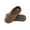 Brown, variant on Hanes Mens ComfortSoft Memory Foam Padded Indoor/Outdoor Clog Slipper
