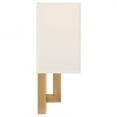 thumbnail image 4 of Access Lighting 1 Light LED Wall Sconce in Antique Brushed Brass Color, 4 of 6