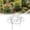 B, variant on Metal Plant Support Ring for Garden, Peony Cage Stand, Indoor Pots, Flower Hoop, Decorative Grow Through Rings, Stackable Houseplant Stake, Outdoor Plant Clip(1PCS)