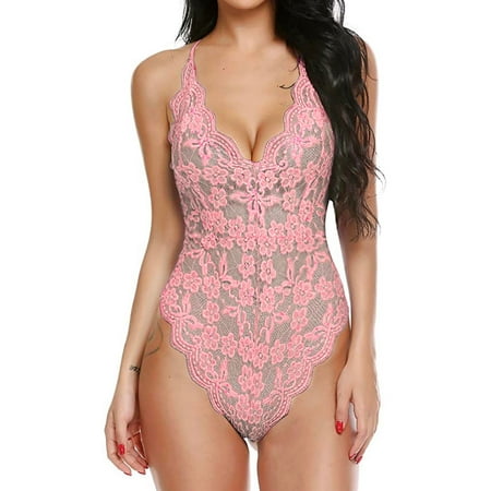 

Bigersell Lingerie Holiday Bodysuit for Women Fashion Women Underwear Lace Spice Suit Temptation Underwear Santa Lingerie Sleepwear for Ladies
