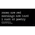 thumbnail image 2 of Jaxn Blvd. 18x11 Gold Ornate Wood Framed with Double Matting Museum Art Print Titled - Roses Are Red, 2 of 4