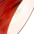 thumbnail image 4 of 50 Watt Glass Ceiling Track Light with Swirl Design, Red - Saltoro Sherpi, 4 of 5