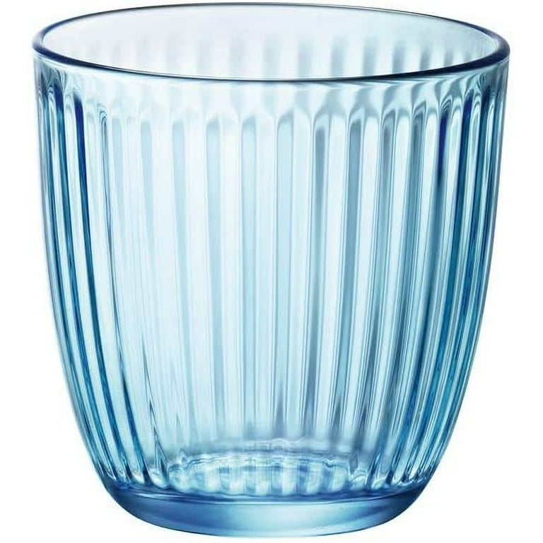 Bormioli Rocco Capri 12.5 Oz Water Glasses, Set Of 6 - Light Blue Infinity Color, Dishwasher Safe 5 thumbnail image
