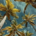 thumbnail image 6 of PIKWEEK Outdoor Picnic Camping and Indoor Kitchen Dining Party Palm Leaves Tablecloth White, 6 of 8