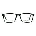 thumbnail image 2 of Mens Super Light Weight Indestructible TR90 Plastic Optical Eyeglasses Frame Shiny Black, 2 of 4
