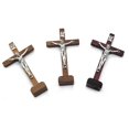 thumbnail image 4 of ZPAQI 10pcs Standing Crucifix Cross Decoration Small Wooden Tabletop Cross Ornament, 4 of 12