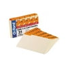 Oxford Laminated Tab Index Card Guides Daily 1/5 Tab Manila 5 x 8 31/Set 05832