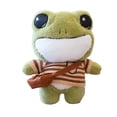 thumbnail image 1 of Visland Plush Doll Cartoon Interesting Expression Vivid Frog Plush Toy for Children, 1 of 8