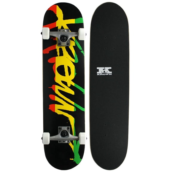 Krown Skateboard Rookie Rasta Script Complete
