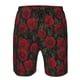 thumbnail image 3 of Balery Rose Traje de Baño Estilo Hawaiano para Hombre, Shorts de Secado Rápido con Bolsillos-Small, 3 of 6
