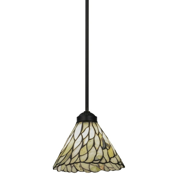 8"W Willow Jadestone Mini Pendant