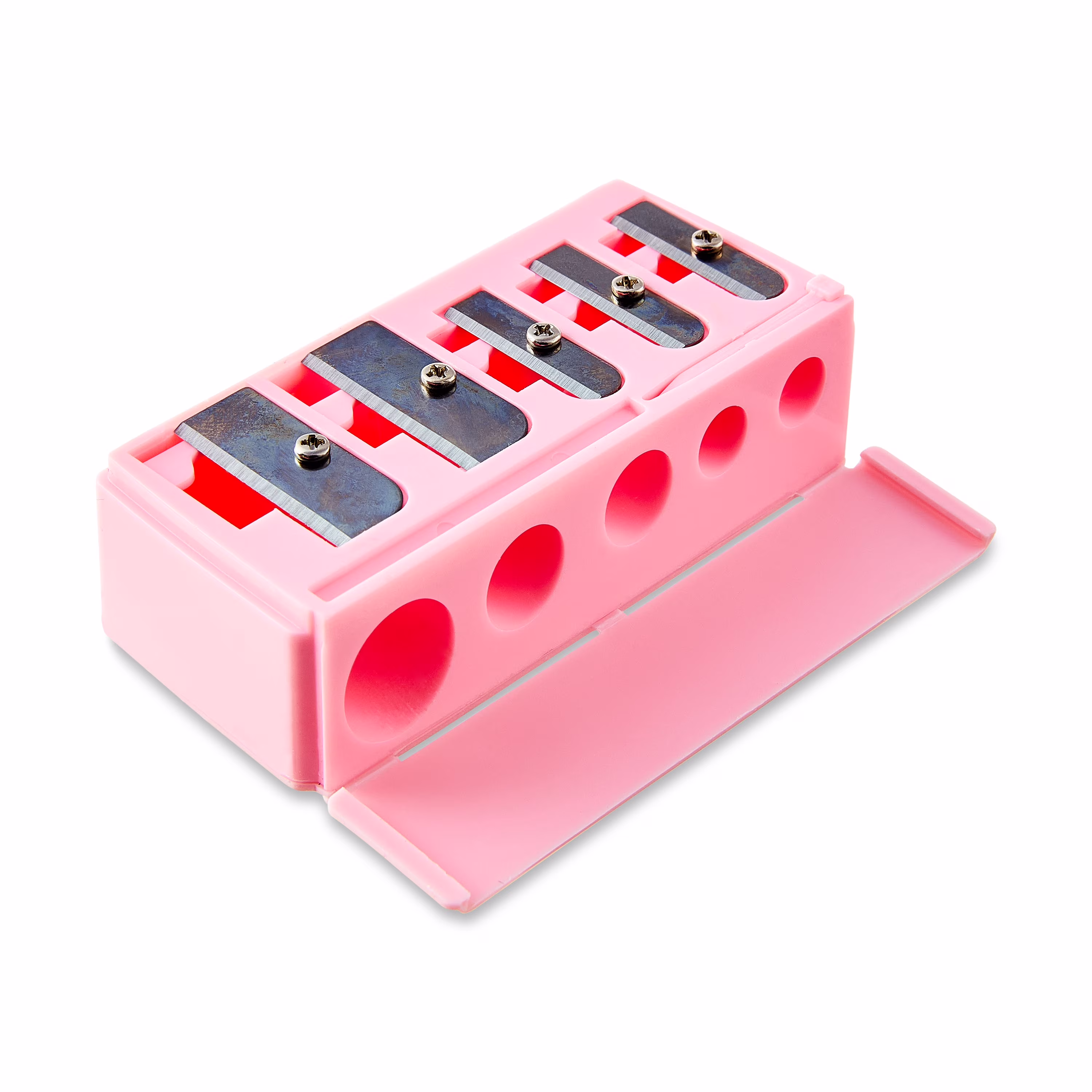 Equate 5 Hole Pencil Sharpener, Pink, 1 Count