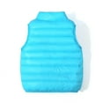thumbnail image 5 of XinLfly Toddler Kids Boys Girls Puffer Vest Coat Sleeveless Full Zip Solid Color Coat Outerwear, 5 of 6