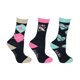 thumbnail image 1 of Little Rider - Calcetines I Love My Pony Collection para Niños/Niñas - Pack de 3 (Marino, Rosa, Cerceta, Crema), 1 of 2