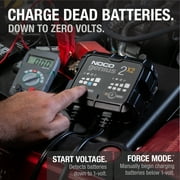 NOCO GENIUS2X2: 2-Bank 4A (2A/Bank) 6V/12V Smart Battery Charger, Maintainer and Desulfator