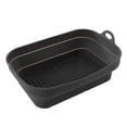 thumbnail image 1 of Billuyoard Cesta de silicona para freidora de aire, olla reutilizable para horno, forma cuadrada, utensilios para hornear, molde para pollo frito, Herramientas y accesorios para hornear Gris, 1 of 6