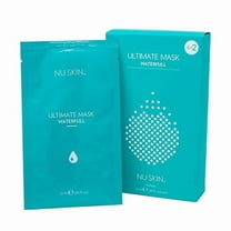 Nu Skin Ultimate Mask Waterfull, Hydrating Eucalyptus Microfiber Face Mask with Hyaluronic Acid & Botanicals, 8 Masks
