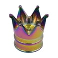thumbnail image 1 of Trayknick Valve Cap Airtight Fine Workmanship Crown Styling Shiny Motorcycle Tire Valve Core Cap for Car, 1 of 13