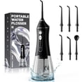 thumbnail image 1 of Flosser Reure, portátil, 320 ml, 5 modos, recargable, negro, 1 of 7