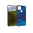 thumbnail image 1 of Blue-Wave-Aesthetic-Artwork-95 Phone Case, Degined for Google Pixel 5（2020） Case Men Women, Flexible Silicone Shockproof Case for Google Pixel 5（2020）, 1 of 1