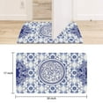 thumbnail image 6 of Blue Boho Door Mat Welcome Door Mat for Front Door, Home Entrance, Yard, Floor, Patio, Non Slip Spring Summer Welcome Mat Indoor Outdoor Doormat 0"*", 6 of 6
