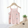 thumbnail image 2 of THDHVS Girls Casual Tank Tops,Summer Tank Tops for Girls,Full Sleeveless Camisole Tank Tops 鈥?Stretch Undershirts Comfortable Camis Pink 11-12 Years, 2 of 3
