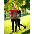 thumbnail image 6 of Socal Look Women's Ugly Christmas Sweater, Long Sleeve Crew Neck Acrylic Pullover, 2XL, 6 of 10