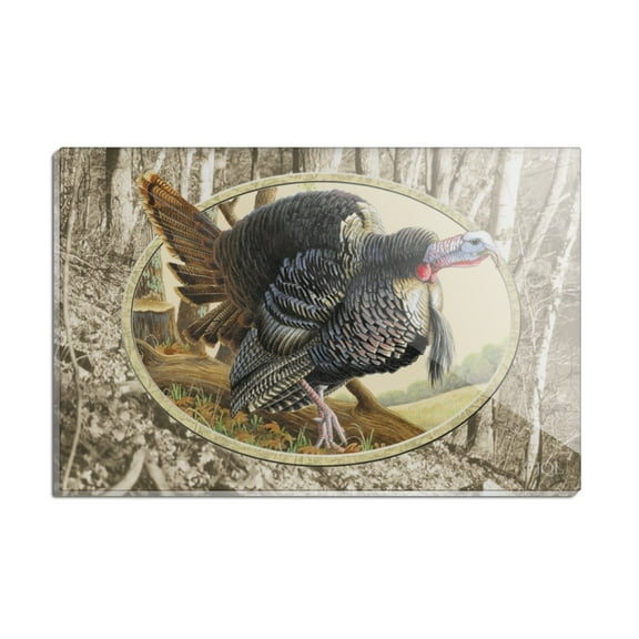 Turkey Country Protect and Preserve Rectangle Acrylic Fridge Refrigerator Magnet