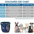 thumbnail image 6 of SLYNSHome Reusable Dogs Diapers with 3 Replace Diaper,Washable Adjustable Dogs Menstruation Sanitary Pads for Small Medium and Large Dogs - Blue - M, 6 of 6