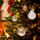 thumbnail image 5 of Christmas Decoration Balls Christmas Balls Christmas Shaped Balls Electroplated Balls Christmas Tree Decoration Painted Balls Combo 24pcs, 5 of 6