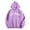 Purple, variant on Women's Oversized Hoodies Los Angeles Print Long Sleeve Crewneck Sweatshirts Casual 2026 Spring Pullover Tops