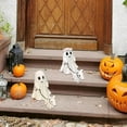thumbnail image 5 of Sueriy Ghost Walking Dog Statue, Spooky Ghost Dog Halloween Figurine, Halloween Ghost Dog Statues, Ghost Walking His Ghost Dog, Halloween Ghost Decor for Indoor Outdoor, 5 of 9