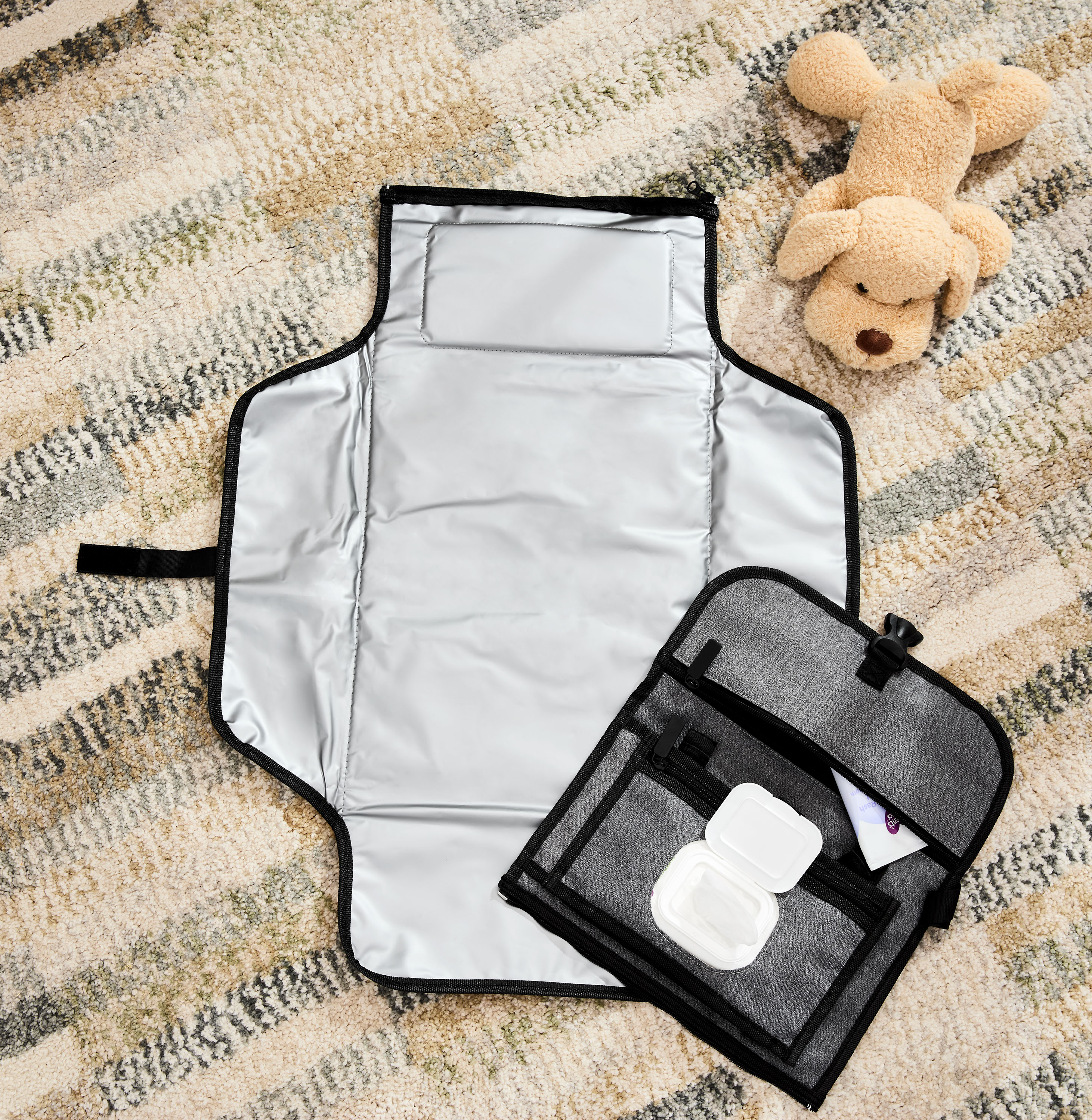 Parent's Choice Portable Changing Pad - Gray photo 1