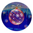 thumbnail image 3 of Round Elastic Table Cover Tablecloths - Christmas Colorful Ball Pattern Home Kitchen Table Top Decoration to 47'' Diameter, 3 of 10
