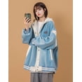 thumbnail image 3 of Niepce Inc Women's Zip Up Streetwear Jacket, 3 of 6