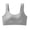Grey, variant on MVRLSH Sports Jelly Bras for Women Wireless Soft Full Coverage No Show Comfortable Everyday Underwear Strapless Bra