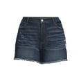 thumbnail image 2 of Terra & Sky Women's Plus Size High Rise Vintage Boyfriend Shorts, 2 of 5