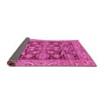 thumbnail image 2 of Ahgly Company Indoor Rectangle Oriental Pink Traditional Area Rugs, 7' x 10', 2 of 4