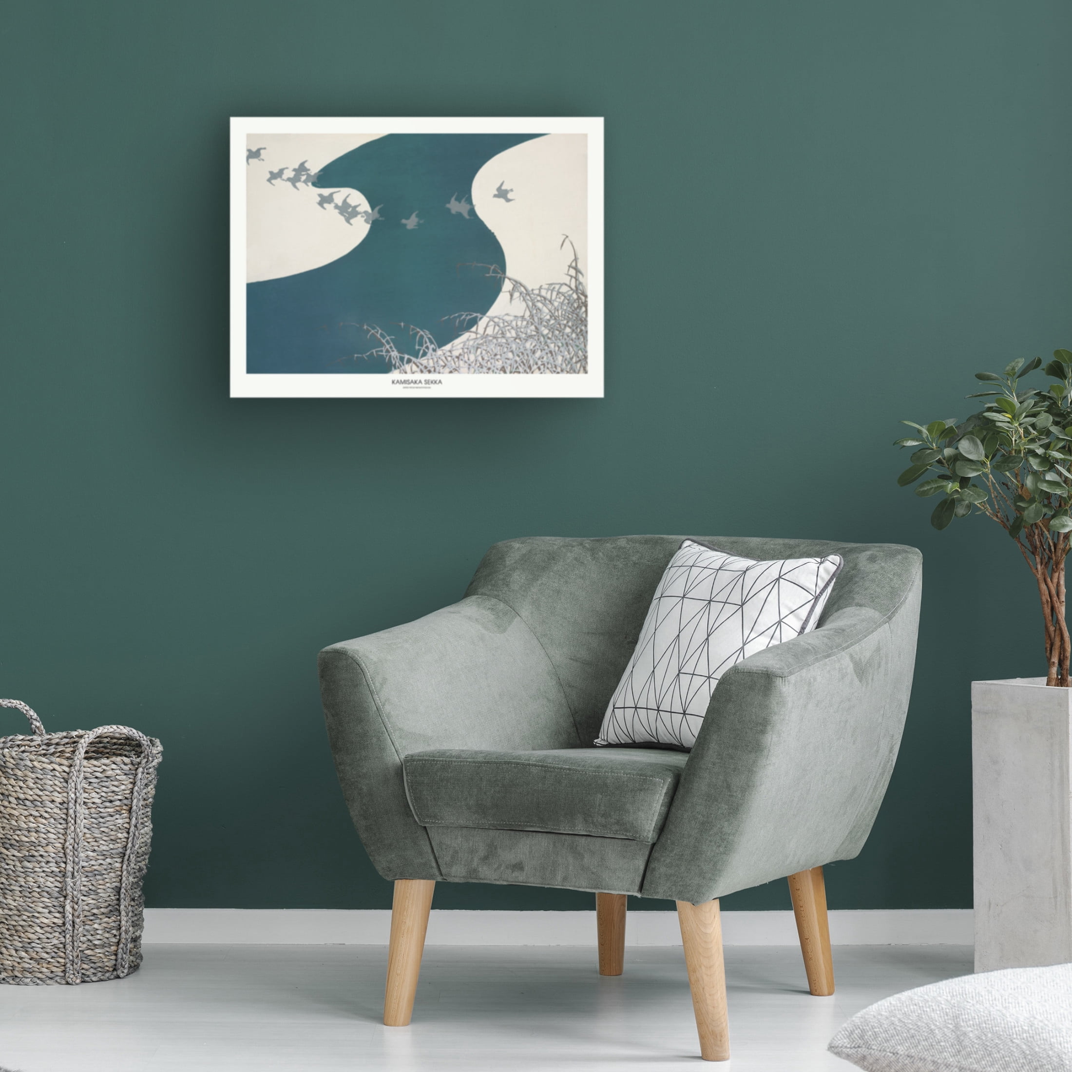 Trademark Fine Art Pictufy  Birds From Momoyogusa Canvas Wall Art