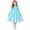 Z6-Sky Blue, variant on shoper Girls Plaid Princess Christmas Dress Charming Cozy Stylish Long Sleeve with Ruffled Collar for Girls Ages 3-5