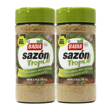 Badia Sazon Tropical, 6.75 oz - Palatize Pack of 2