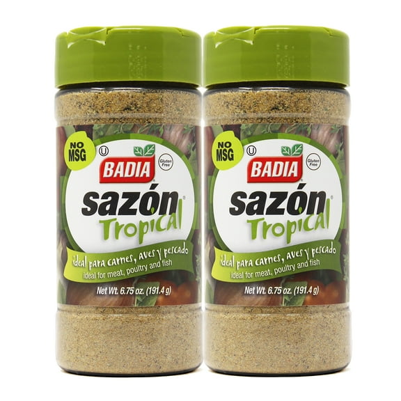 Badia Sazon Tropical, 6.75 oz - Palatize Pack of 2