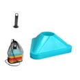thumbnail image 1 of Lipstore 10Pcs Triangle Soccer Cones for Training Football Field Marking Portable Agility Blue, 1 of 8