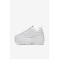 thumbnail image 2 of FILA Disruptor 2 Wedge Sneakers Womens Glitter White 5XM02318-100 Synthetic, 2 of 4