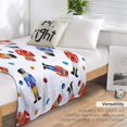 thumbnail image 4 of Christmas Nutcracker Snowflake Fleece Blankets Xmas Vintage Soft Flannel Cozy Blanket for Adults,Washable Lightweight Fuzzy Blanket Gift for Girls Boys 50X60in, 4 of 6