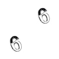 thumbnail image 3 of kurtrusly 1pc 3D Numeral Door Plaque House Drawer Sign Plating Gate Digits 0 to 9 Plastic Number Hotel Home Sticker Address Door Label Number 6 2Set, 3 of 6