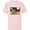 Soft Pink, variant on Star Wars Mandalorian & Grogu Christmas Jingle Bell Bantha - Short Sleeve T-Shirt for Kids - Customized-White